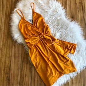 NWT- Orange Dress from Boohoo